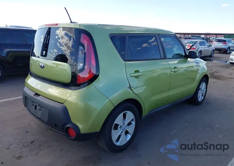 2016 Kia Soul из США, поврежденный, VIN KNDJN2A26G7835829